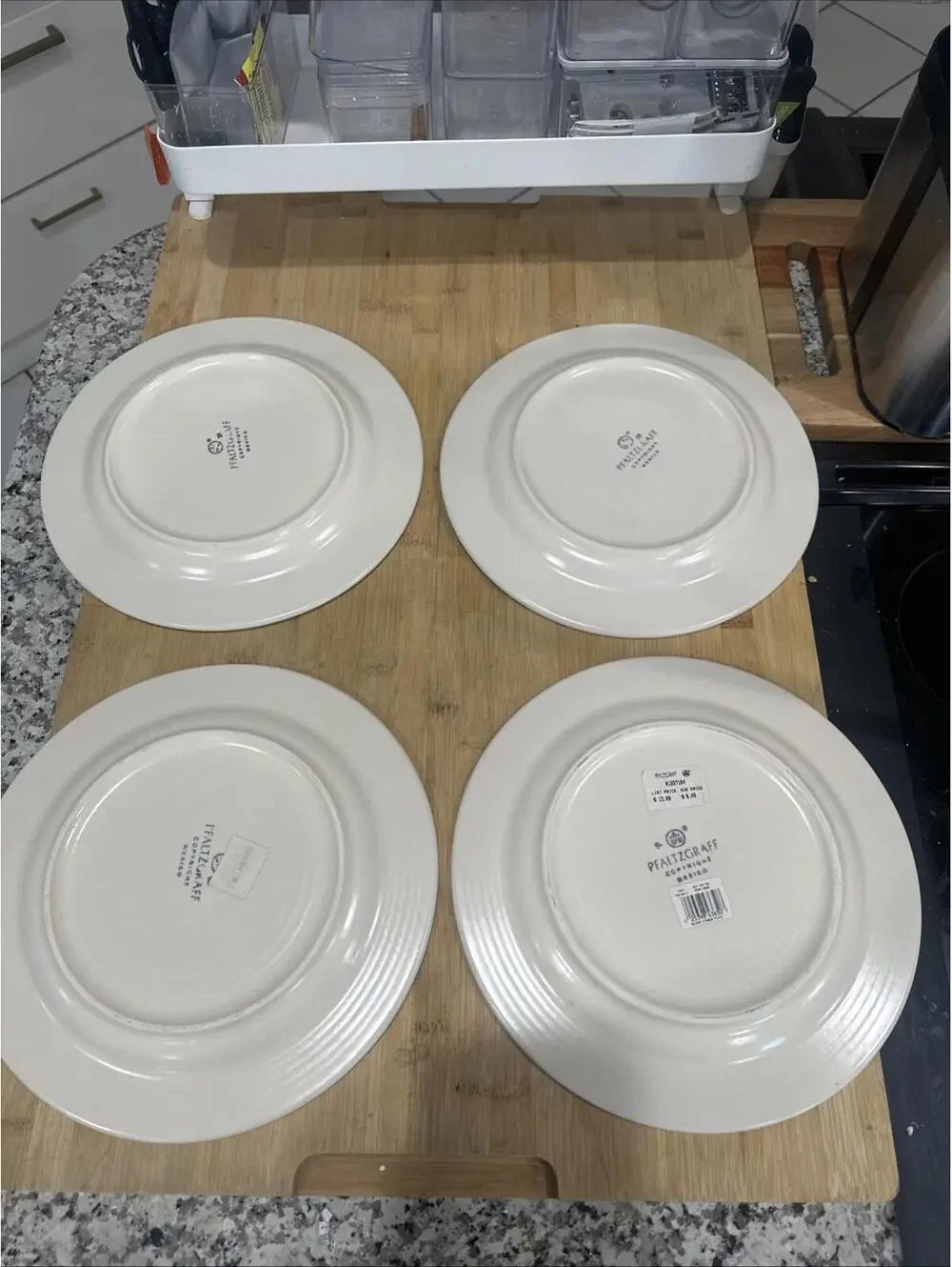 Vintage Set Of 4 PFALTZGRAFF “Vera Cruz” 11” Dinner Plates Lemons Veracruz *